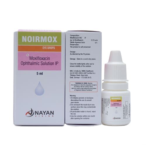 MOXIFLOXACIN Ophthalmic Solution Eye Drops