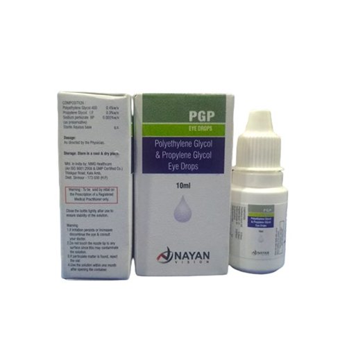 POLYETHYLENE GLYCOL 0.4% W/V + PROPYLENE GLYCOL 0.3% W/V EYE DROPS