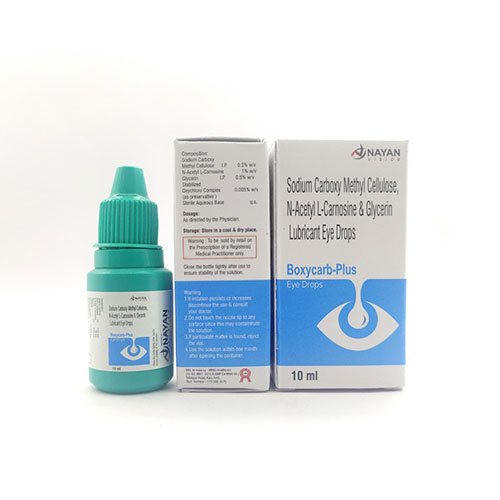 Sodium Carboxy Methyl Cellulose, N-Acetyl L-Carnosine & Glycerin Lubricant Eye Drops