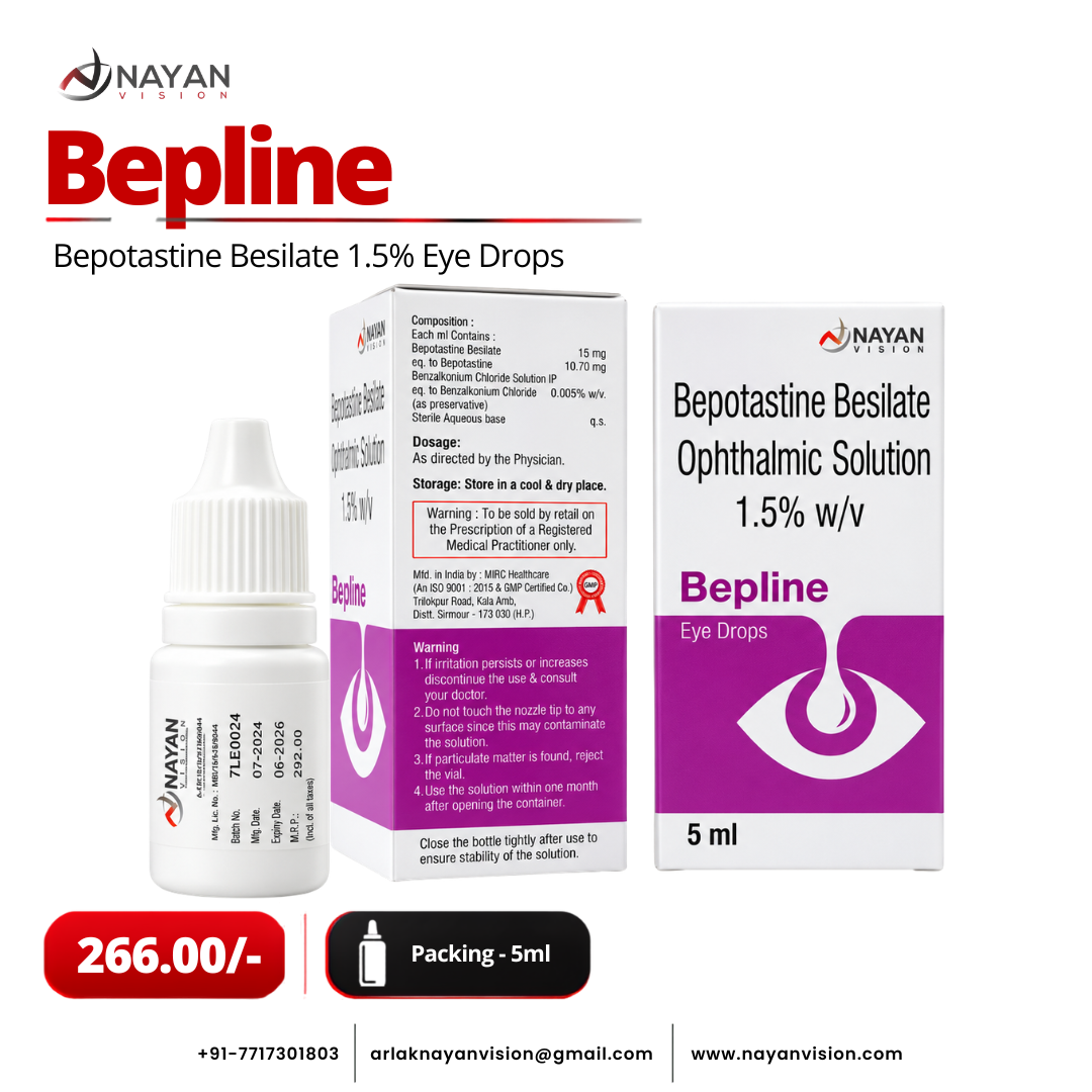 Bepline Eye Drops | Bepotastine Besilate 1.5%
