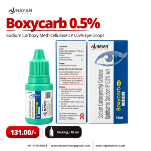 BOXYCARB 0.5% Eye Drops | Carboxymethylcellulose Eye Drops