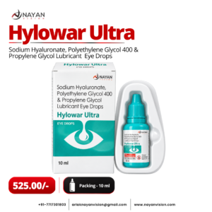 Hylowar Ultra Eye Drops 10ml | Sodium Hyaluronate Lubricant