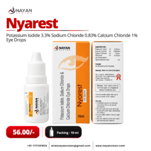 Nyarest Eye Drops | Potassium Iodide, Sodium & Calcium Chloride