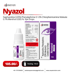 Nyazol Eye Drops | Naphazoline & Chlorpheniramine
