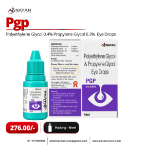 PGP Eye Drops | Polyethylene Glycol 0.4% & Propylene Glycol
