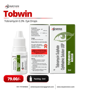 Tobwin Eye Drops | Tobramycin 0.3% Ophthalmic Drops