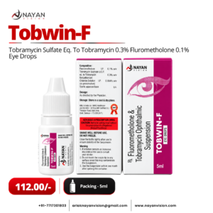 Tobwin-F Eye Drops | Tobramycin & Fluorometholone