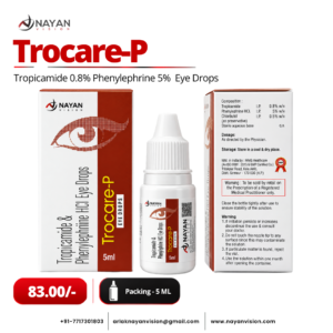 Trocare-P Eye Drops | Tropicamide & Phenylephrine